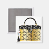 Mah Jongg Purse Magnet (Vorderseite/Rückseite)