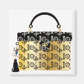 Mah Jongg Purse Magnet (Vorne)