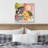 Mah Jongg Purses Leinwanddruck (Insitu (Schlafzimmer))