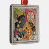 Mah Jongg Purses Ornament Aus Metall (Rechts)