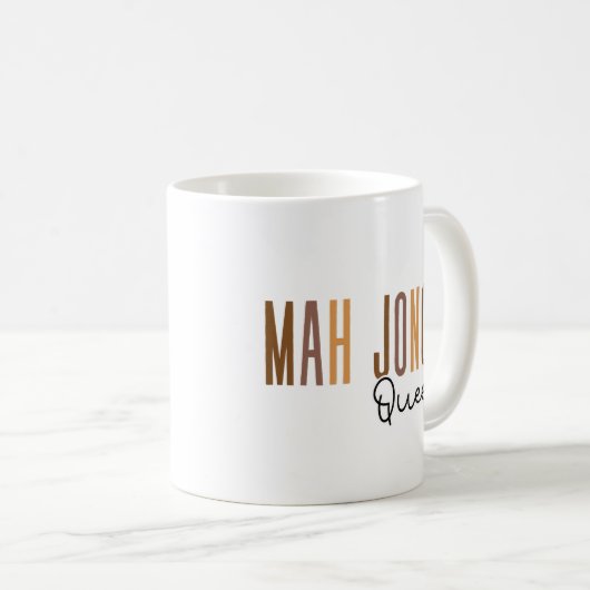 Mah Jongg Queen Kaffeetasse (VorderseiteRechts)