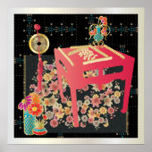 Mah Jongg Red Poster (Vorne)