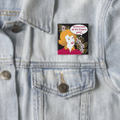 Mah Jongg Redewendungen Blume Button (Beispiel)