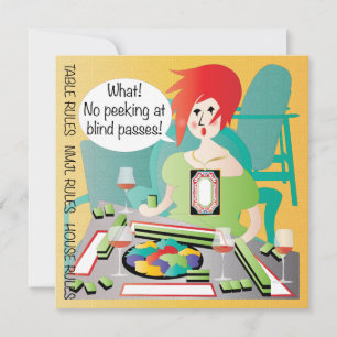 Mah Jongg Redewendungen Flüchtige Blick Pass