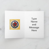 Mah Jongg Redewendungen Flüchtige Blick Pass Karte (Innenseite)