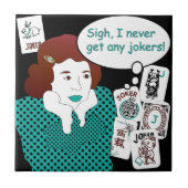 Mah Jongg Redewendungen Jokers Tile Fliese (Vorderseite)