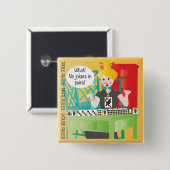 Mah Jongg Redewendungen Keine Joker Button (Vorne & Hinten)