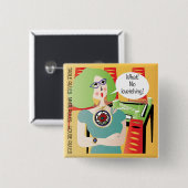 Mah Jongg Redewendungen Kvetching Button (Vorne & Hinten)