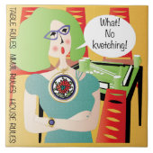 Mah Jongg Redewendungen Kvetching Fliese (Vorderseite)