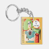 Mah Jongg Redewendungen Kvetching Schlüsselanhänger (Vorderseite links)