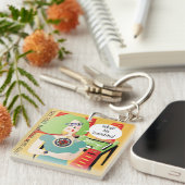 Mah Jongg Redewendungen Kvetching Schlüsselanhänger (Vorderseite rechts)