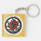 Mah Jongg Redewendungen Kvetching Schlüsselanhänger (Rückseite)