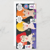 Mah Jongg Redewendungen Oh Sehr geehrte Flachkarte (Vorne/Hinten)