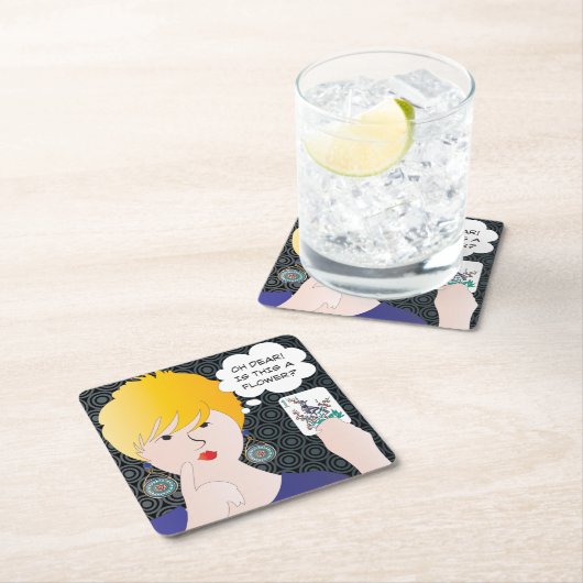 Mah Jongg Redewendungen One Bam Untersetzer (Vor Ort)