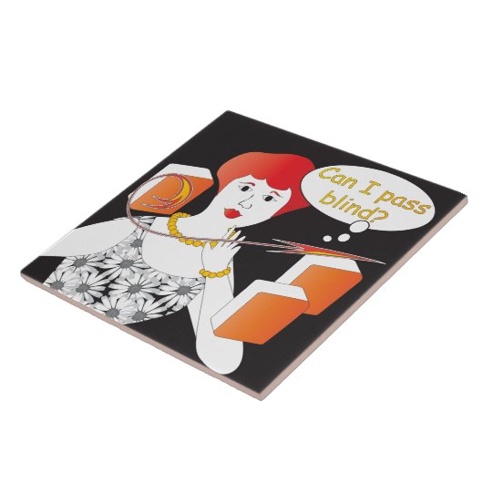 Mah Jongg Redewendungen Pass Blind Fliese (Seite)