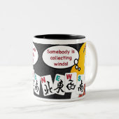 Mah Jongg Redewendungen Winds TASSE (VorderseiteRechts)