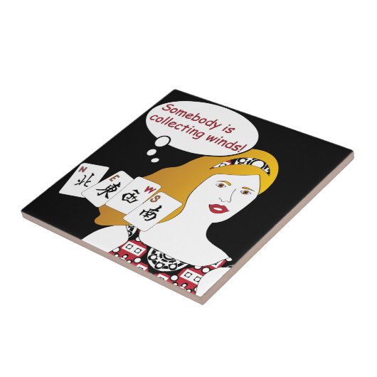 Mah Jongg Redewendungen Winds Tile Fliese (Seite)