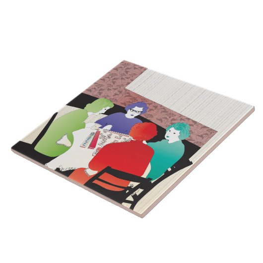 Mah Jongg Retro2 Fliese (Seite)