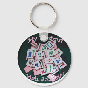 mah jongg Schlüsselkette Schlüsselanhänger