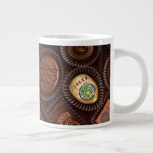 Mah Jongg Schokolade Tasse (Rechts)