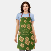 Mah Jongg Schürze (Getragen)