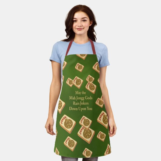 Mah Jongg Schürze (Getragen)