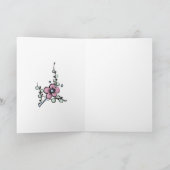 Mah Jongg Seasons Spring Card Dankeskarte (Innenseite)