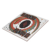 Mah Jongg Snake 2025 Keramik Tile Fliese (Seite)