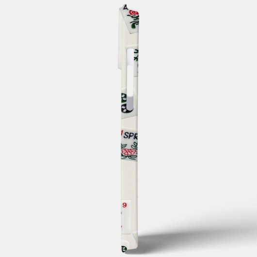 Mah Jongg Spielsteine ( Symbole) Design Case-Mate iPhone Hülle (Rückseite / Links)