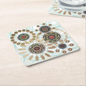 Mah Jongg Sternexplosion Dots Untersetzer (angewinkelt)