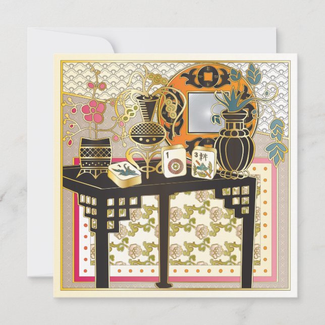 Mah Jongg Table (Vorderseite)