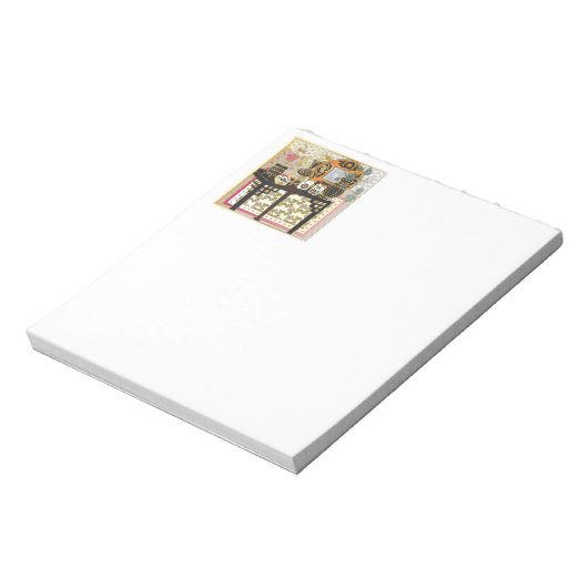 Mah Jongg Table Notizblock (Rotiert)