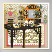 Mah Jongg Table Poster (Vorne)