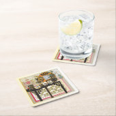 Mah Jongg Table Rechteckiger Pappuntersetzer (Vor Ort)