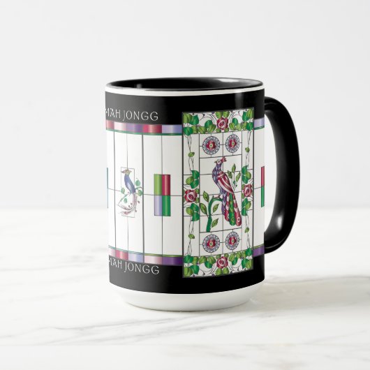 Mah Jongg Tasse (VorderseiteRechts)