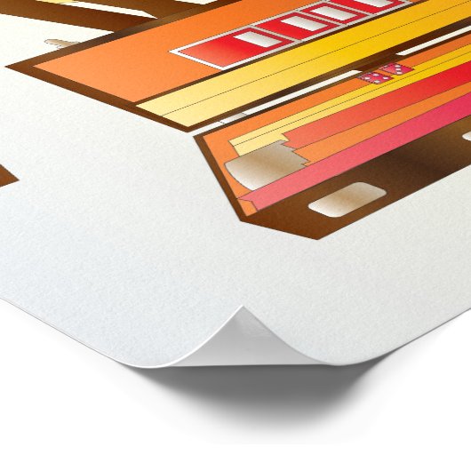 Mah Jongg Tea Party Poster (Ecke)