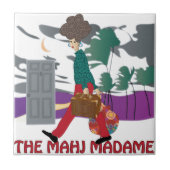 Mah Jongg The Mahj Madame Tile Fliese (Vorderseite)