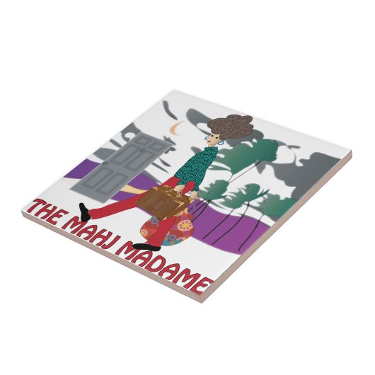 Mah Jongg The Mahj Madame Tile Fliese (Seite)