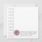 Mah Jongg Tiger Karte (Rückseite)