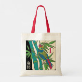 Mah Jongg Tiles Bird Tasche (Rückseite)