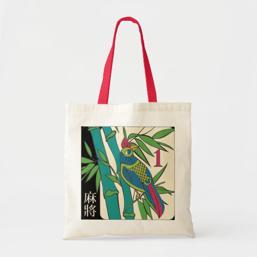 Mah Jongg Tiles Bird Tasche (Vorne)