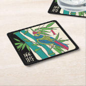 Mah Jongg Tiles Bird Untersetzer (angewinkelt)