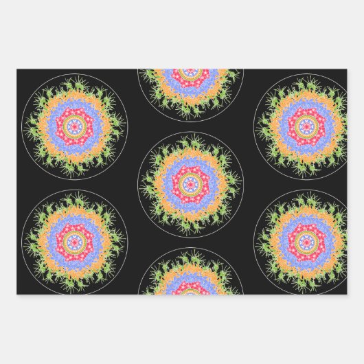 Mah Jongg Tiles Geschenkpapier Set (Vorderseite 3)