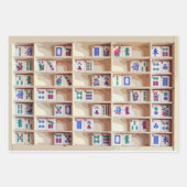 Mah Jongg Tiles Gift Wraps Geschenkpapier Set (Vorderseite 3)