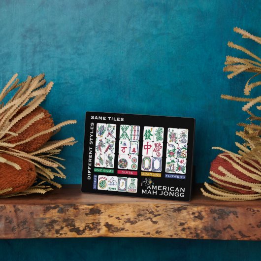 Mah Jongg Tiles gleich Fotoplatte (Seite)