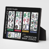 Mah Jongg Tiles gleich Fotoplatte (Seite)