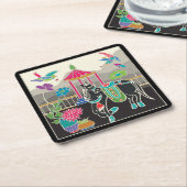 Mah Jongg Tiles Horse Untersetzer (angewinkelt)