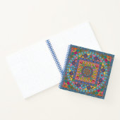 Mah Jongg Tiles Mandala Notebook Notizblock (Innenseite)