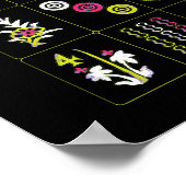 Mah Jongg Tiles Poster (Ecke)