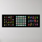Mah Jongg Tiles Poster (Vorne)